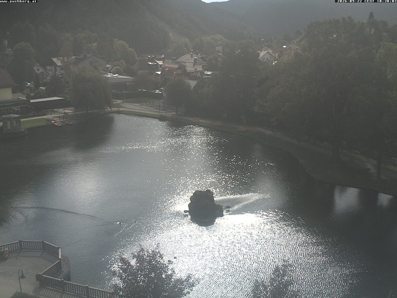 Archiv Foto Webcam Puchberg am Schneeberg - Kurpark