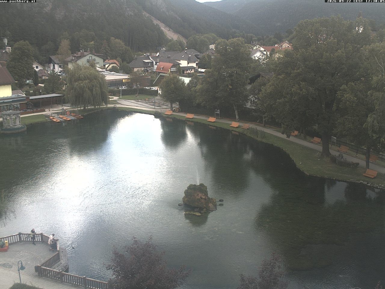Archiv Foto Webcam Puchberg am Schneeberg - Kurpark