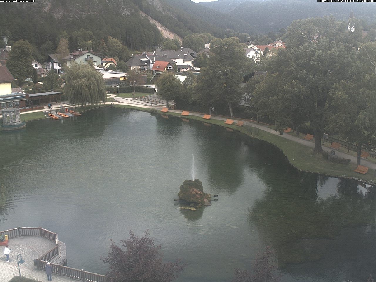 Archiv Foto Webcam Puchberg am Schneeberg - Kurpark