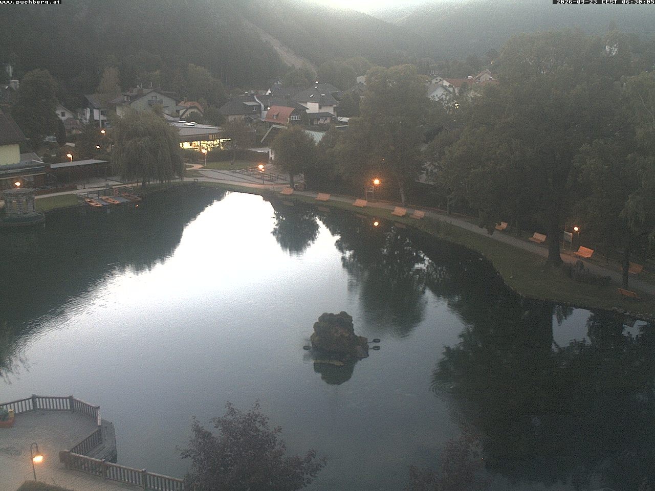 Archiv Foto Webcam Puchberg am Schneeberg - Kurpark