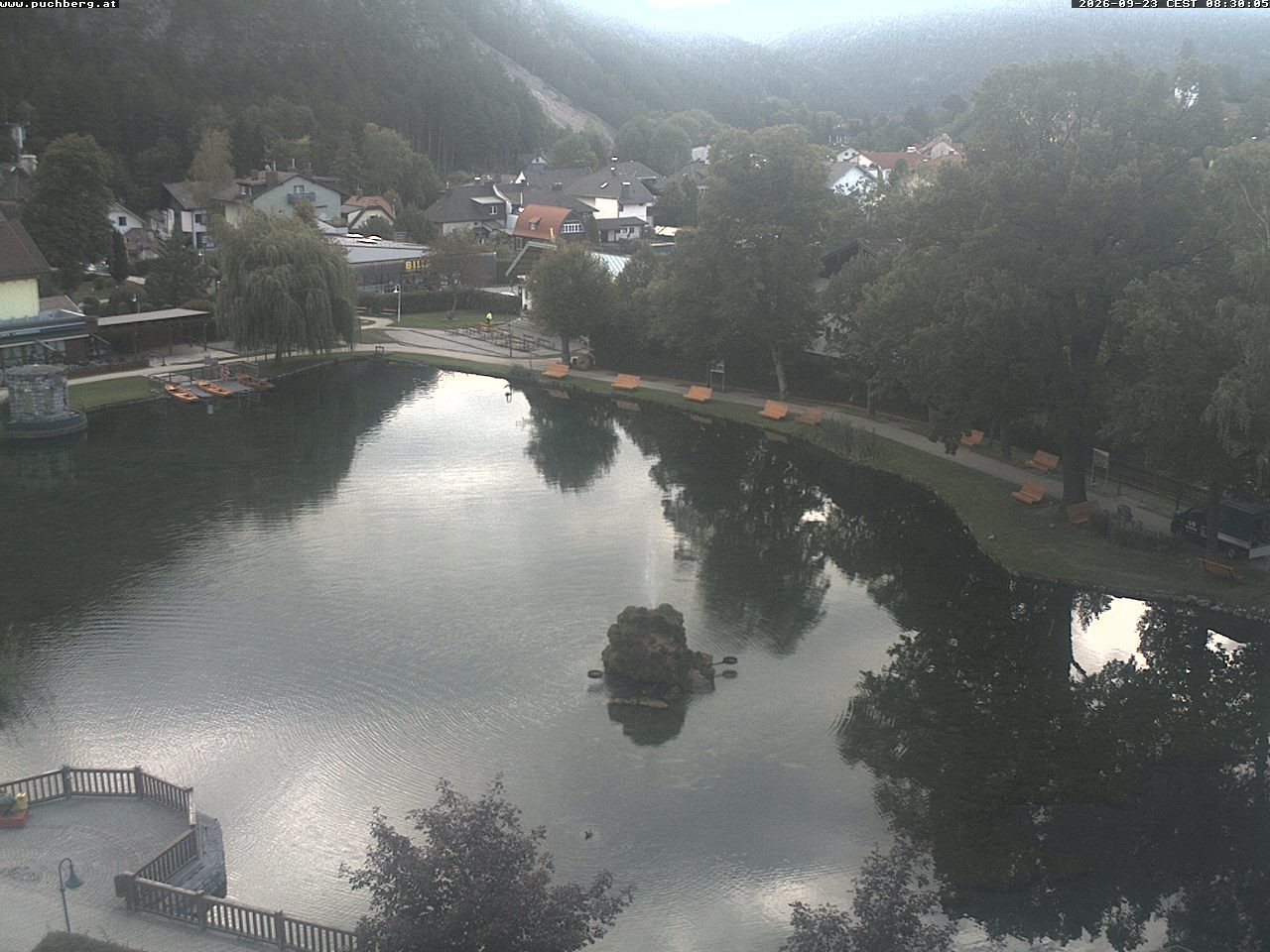 Archiv Foto Webcam Puchberg am Schneeberg - Kurpark
