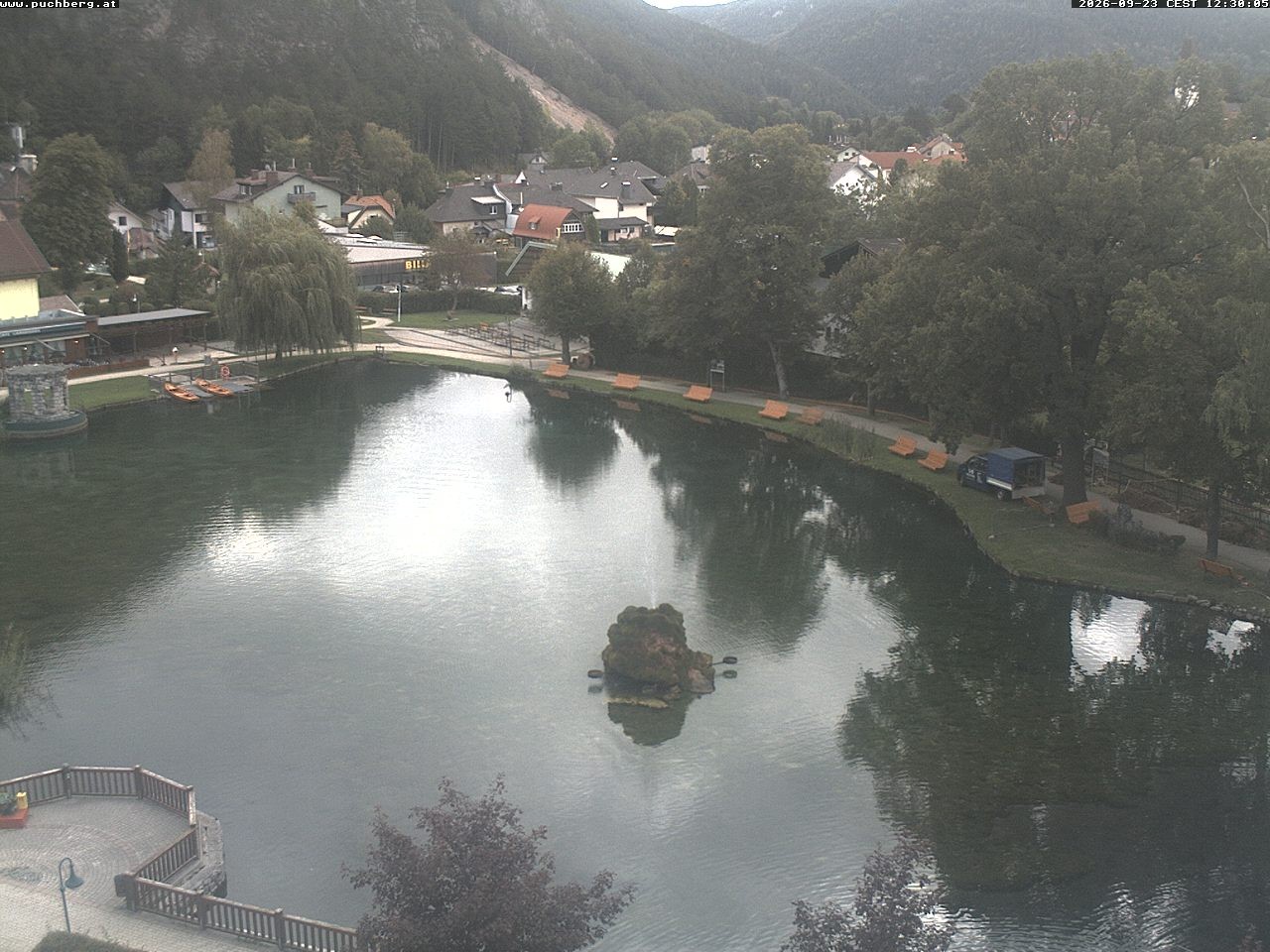 Archiv Foto Webcam Puchberg am Schneeberg - Kurpark