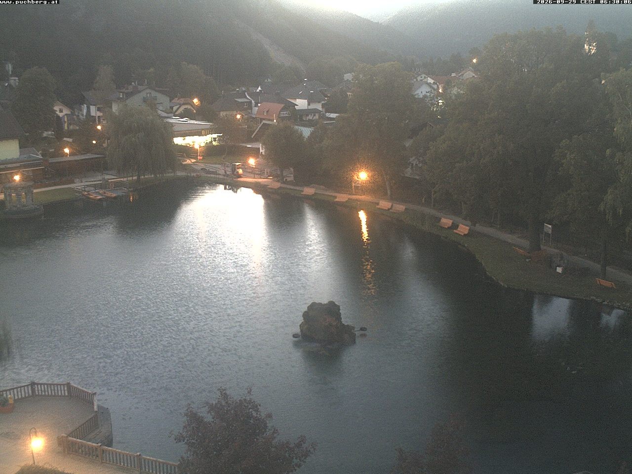 Archiv Foto Webcam Puchberg am Schneeberg - Kurpark