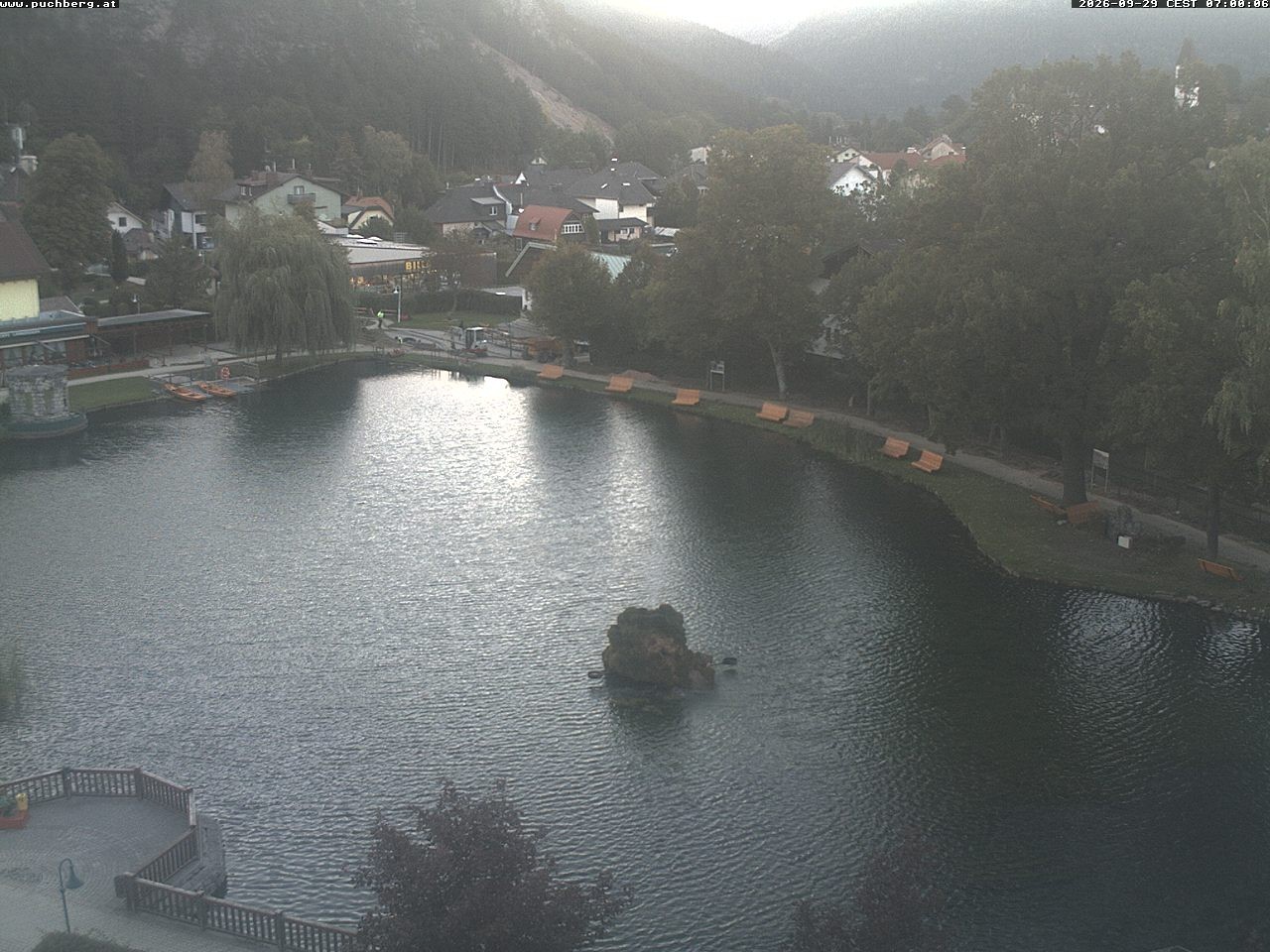 Archiv Foto Webcam Puchberg am Schneeberg - Kurpark