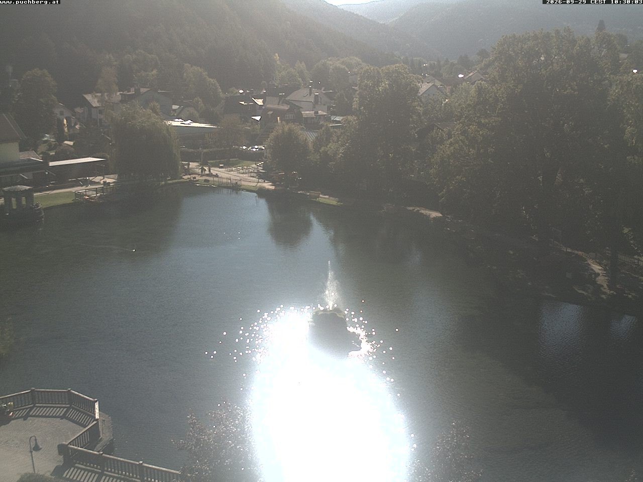 Archiv Foto Webcam Puchberg am Schneeberg - Kurpark