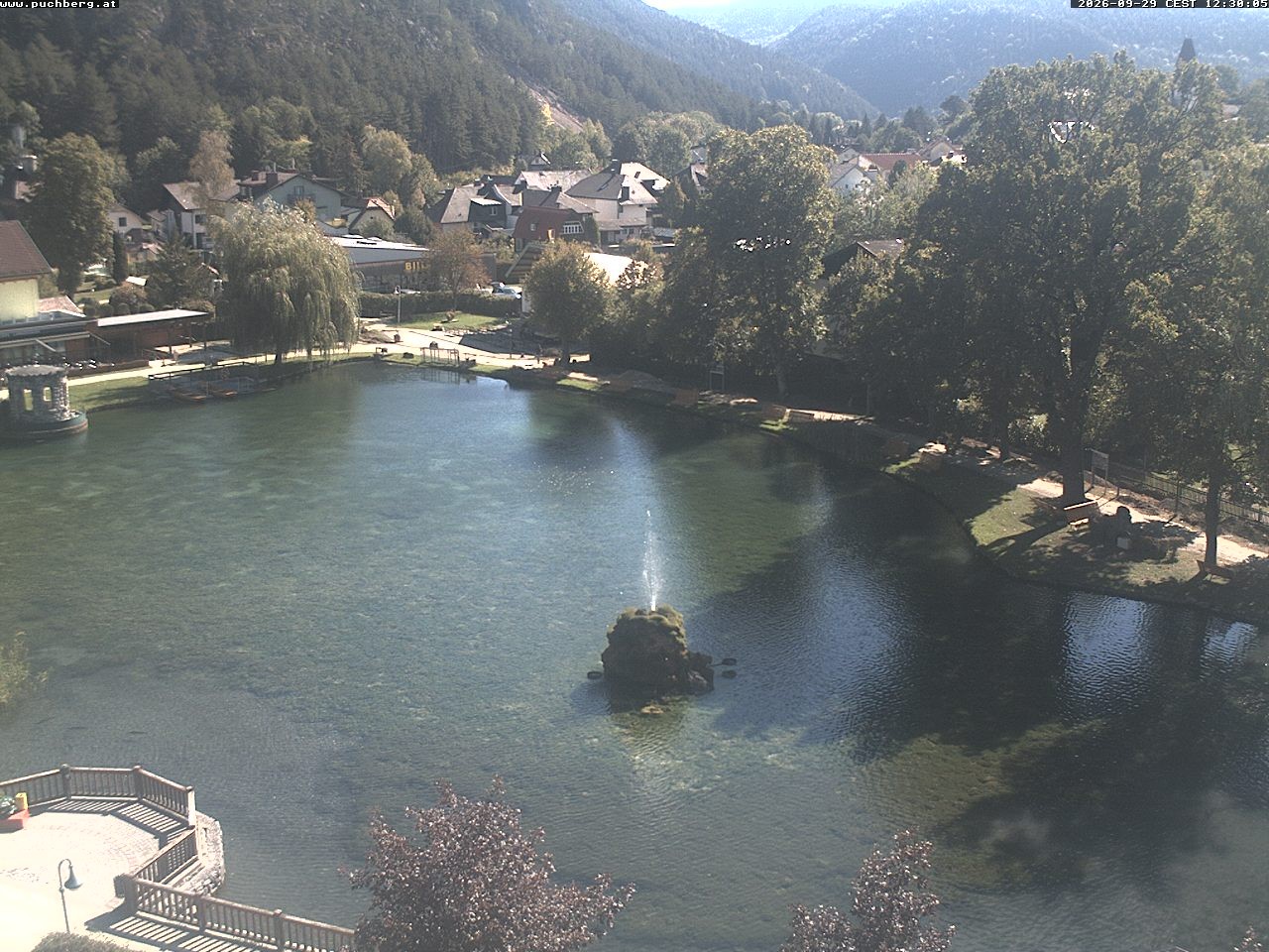 Archiv Foto Webcam Puchberg am Schneeberg - Kurpark