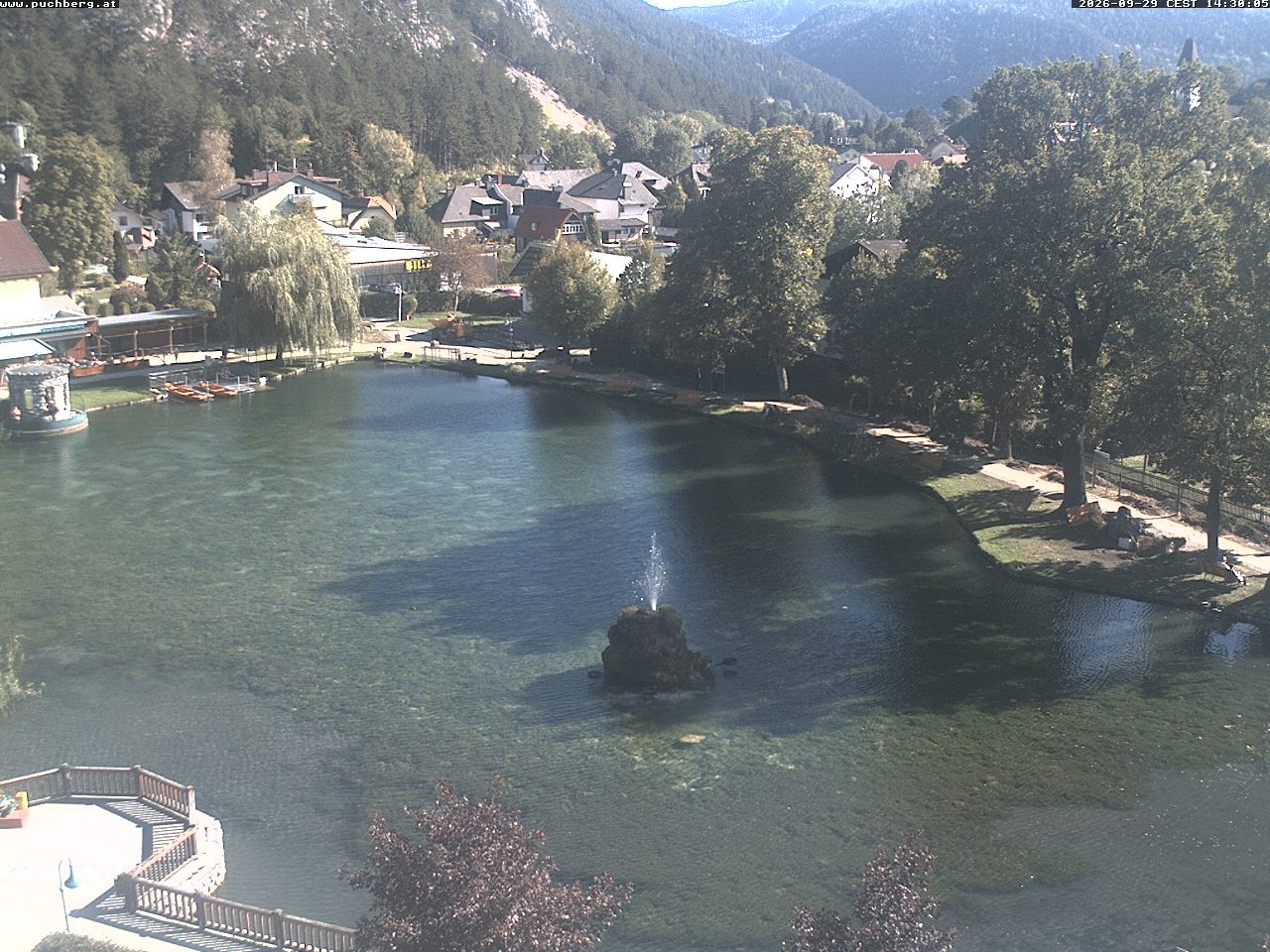 Archiv Foto Webcam Puchberg am Schneeberg - Kurpark