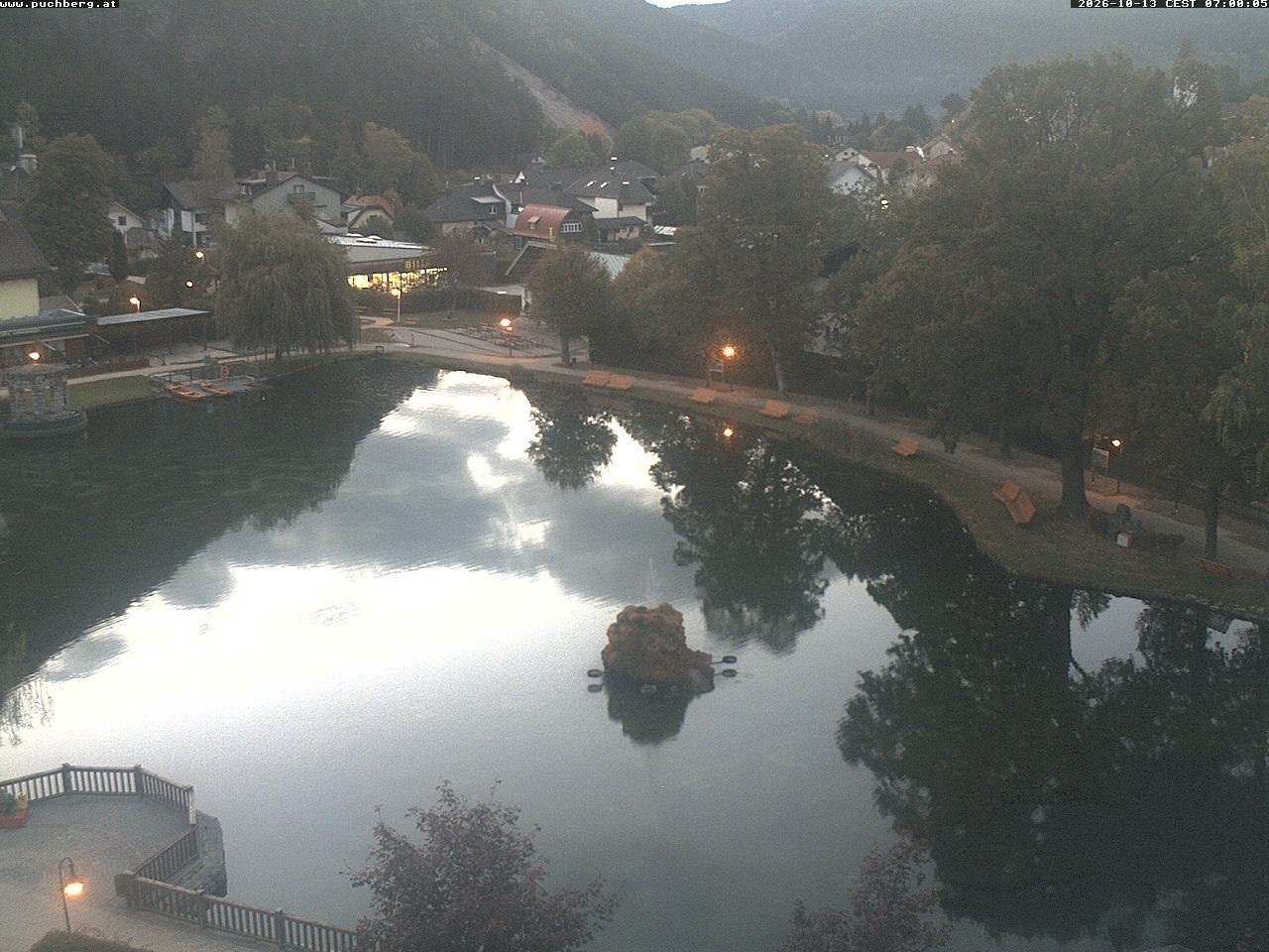 Archiv Foto Webcam Puchberg am Schneeberg - Kurpark