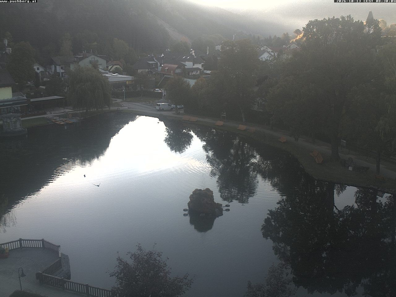 Archiv Foto Webcam Puchberg am Schneeberg - Kurpark