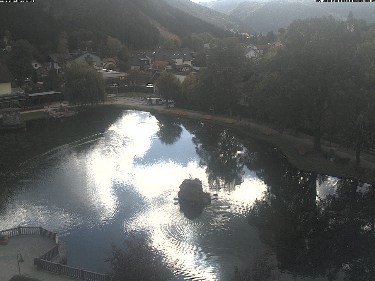 Archiv Foto Webcam Puchberg am Schneeberg - Kurpark