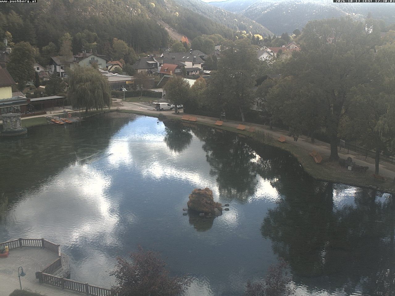 Archiv Foto Webcam Puchberg am Schneeberg - Kurpark