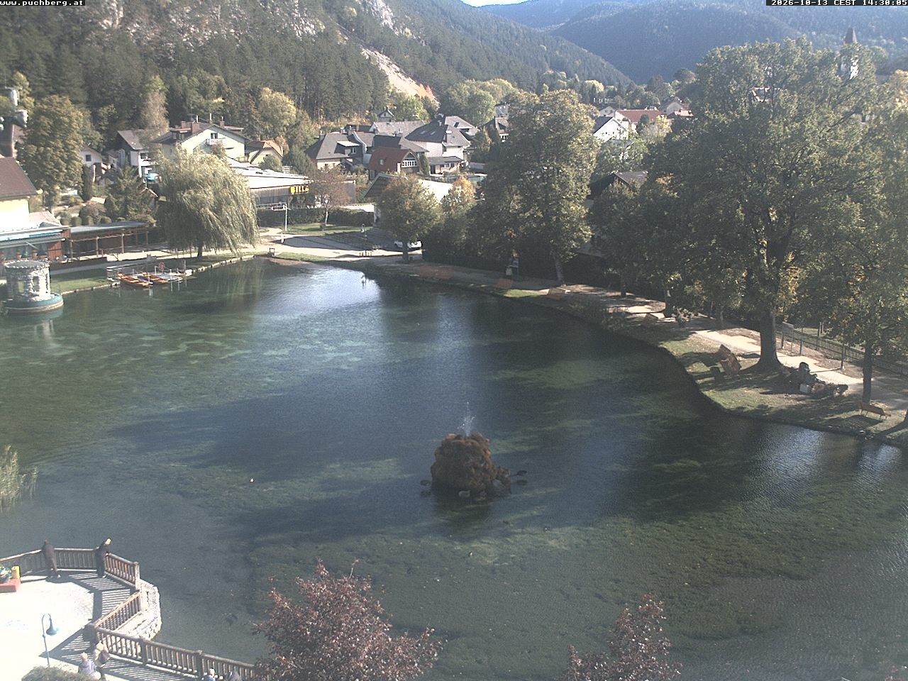 Archiv Foto Webcam Puchberg am Schneeberg - Kurpark
