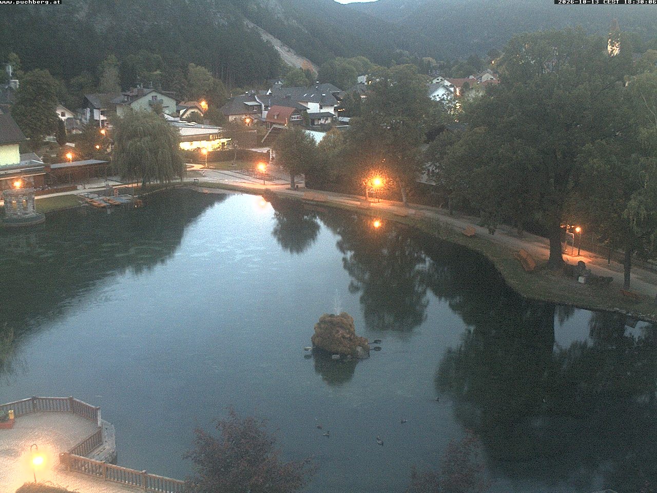 Archiv Foto Webcam Puchberg am Schneeberg - Kurpark