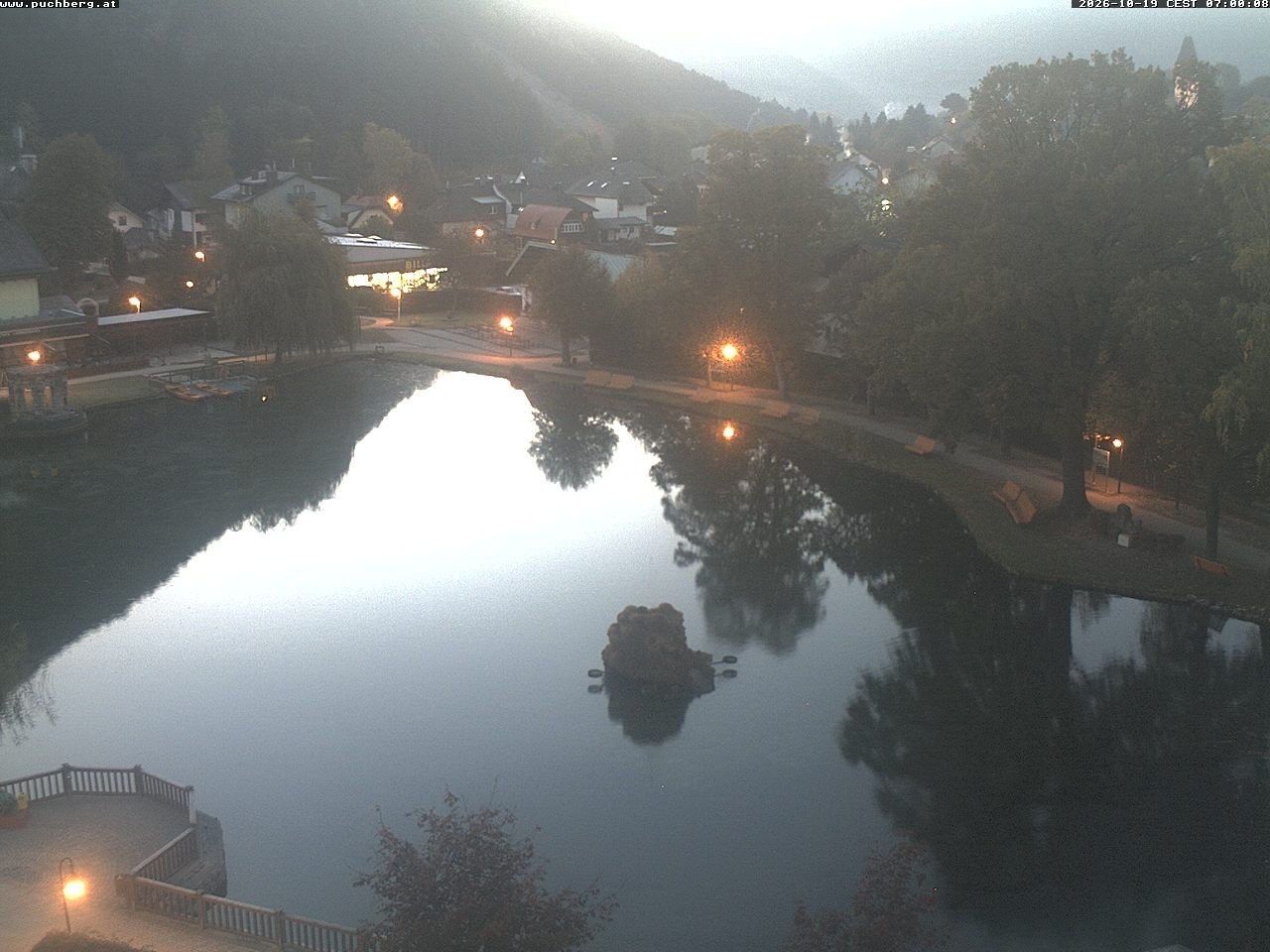 Archived image Webcam Puchberg am Schneeberg - Park