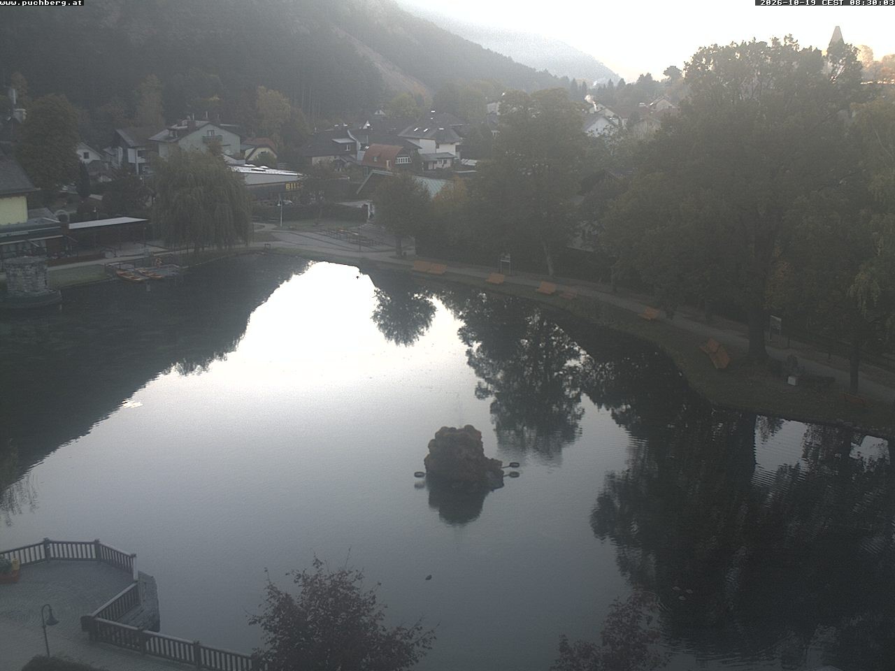 Archived image Webcam Puchberg am Schneeberg - Park
