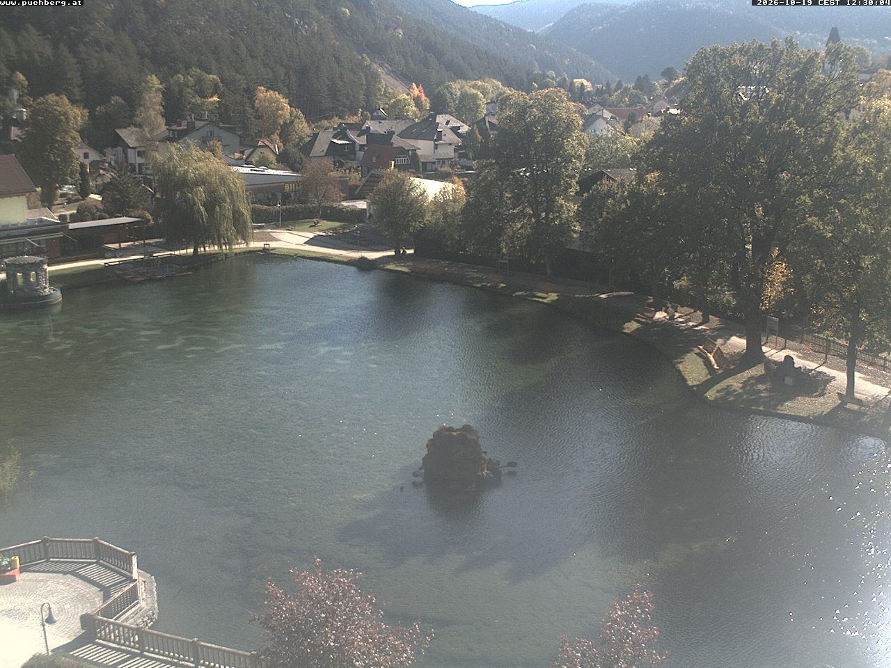 Archived image Webcam Puchberg am Schneeberg - Park