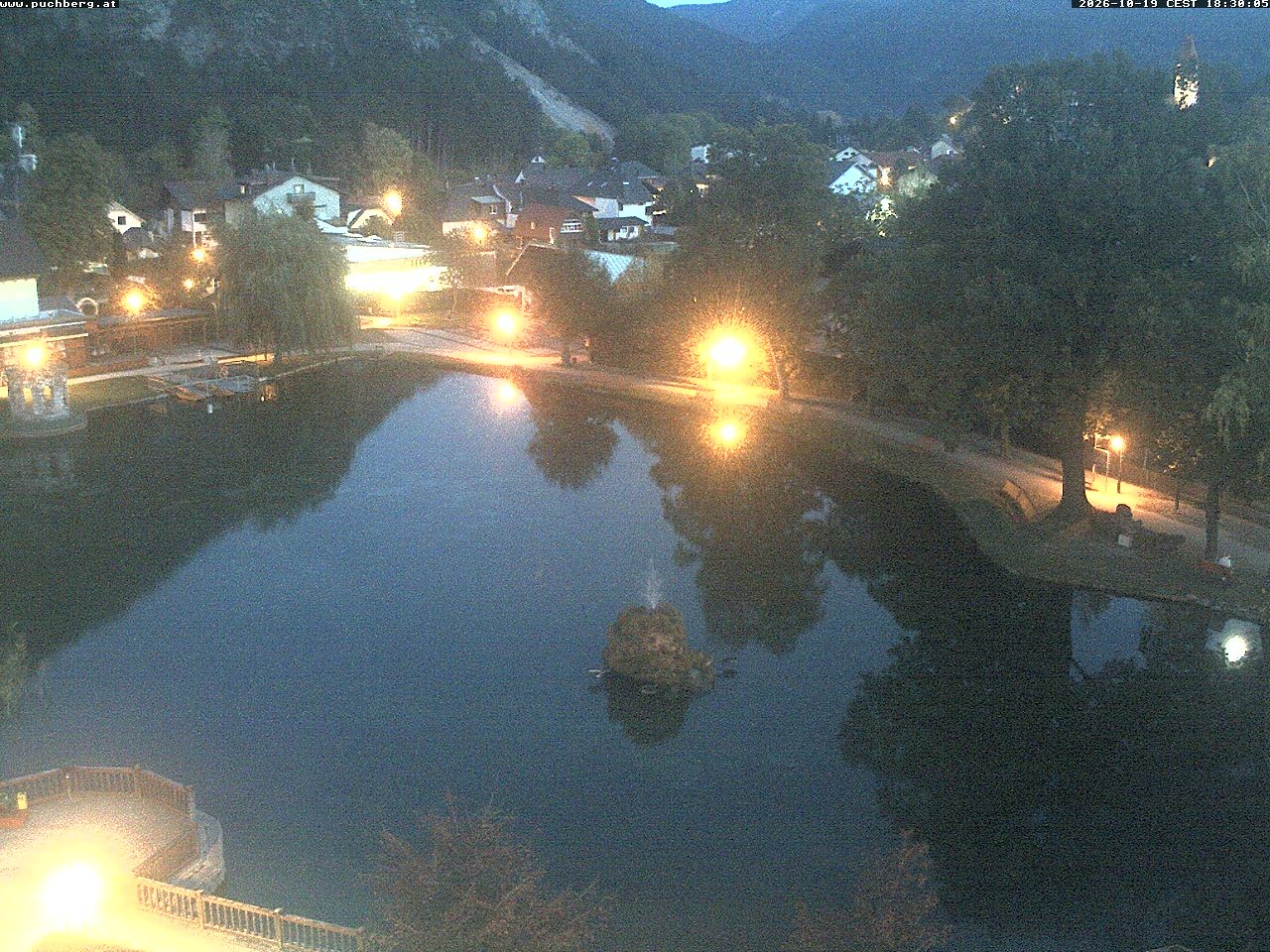 Archived image Webcam Puchberg am Schneeberg - Park