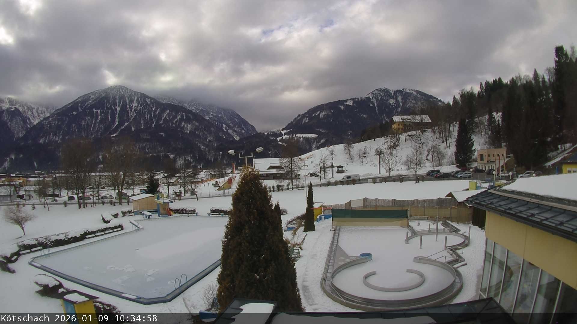 Archiv Foto Webcam Kötschach - Aquarena