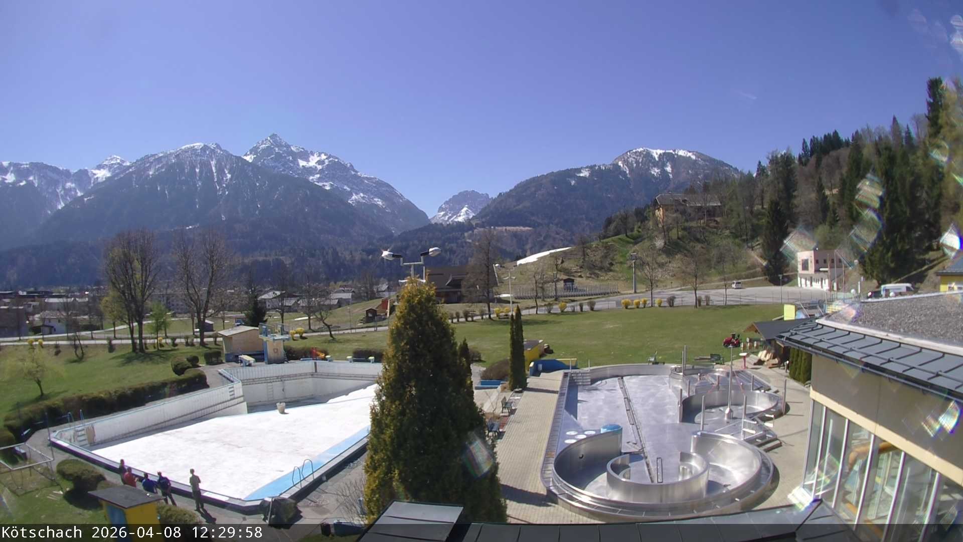 Archived image Webcam Kötschach - Aquarena