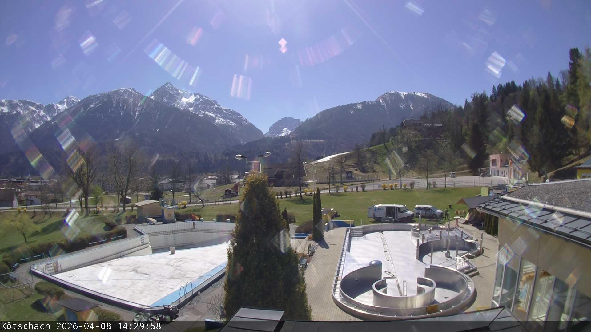 Archived image Webcam Kötschach - Aquarena