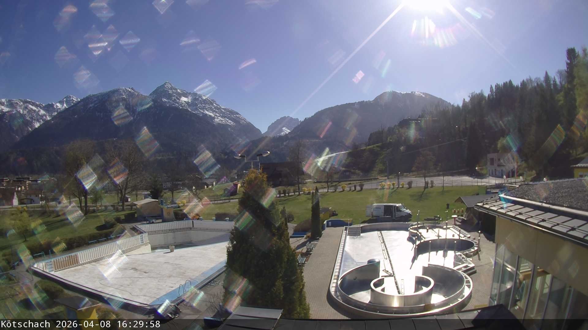 Archived image Webcam Kötschach - Aquarena