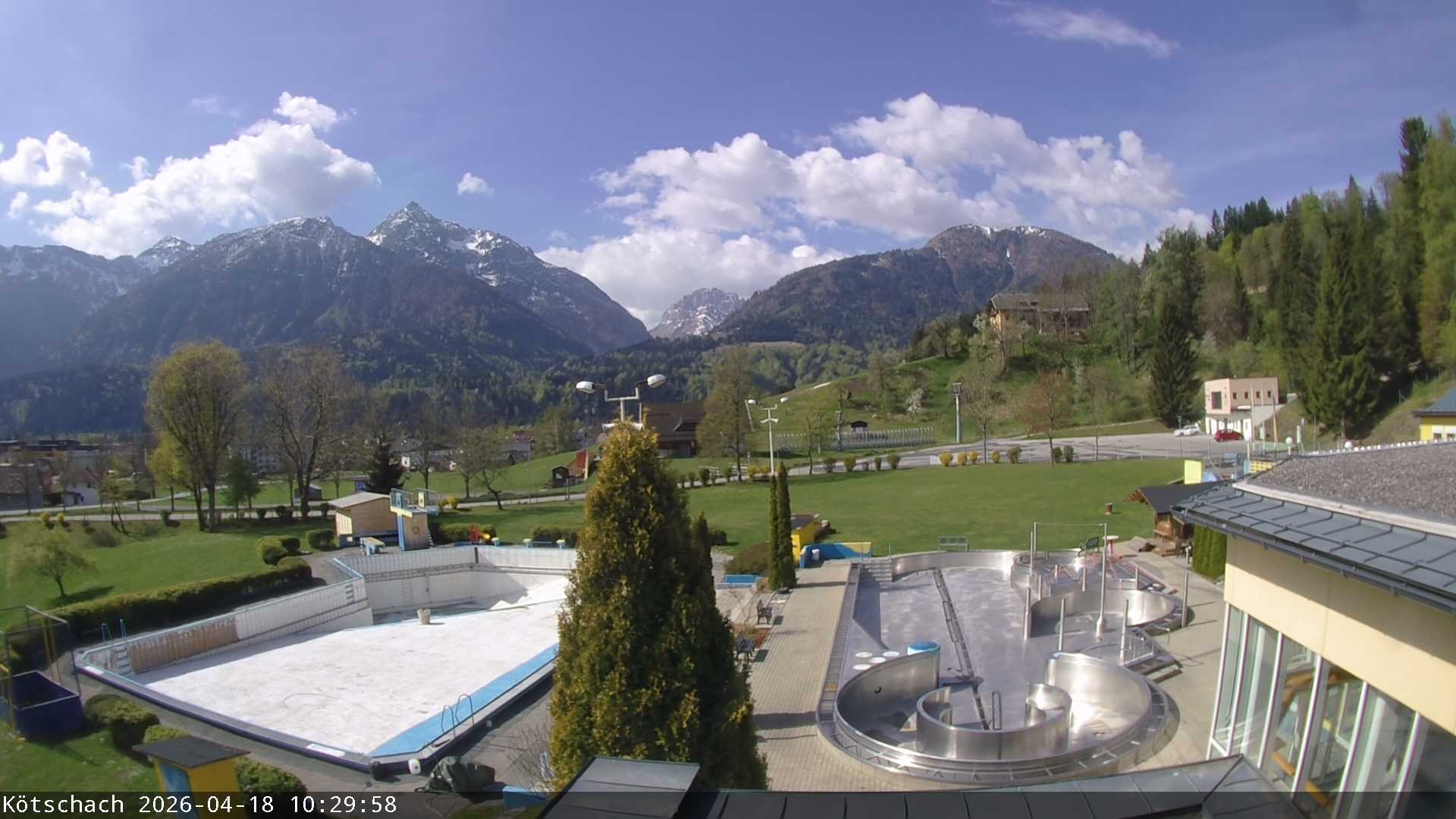 Archiv Foto Webcam Kötschach - Aquarena