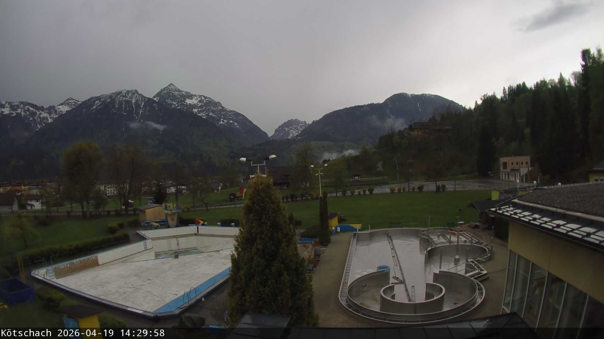 Archiv Foto Webcam Kötschach - Aquarena