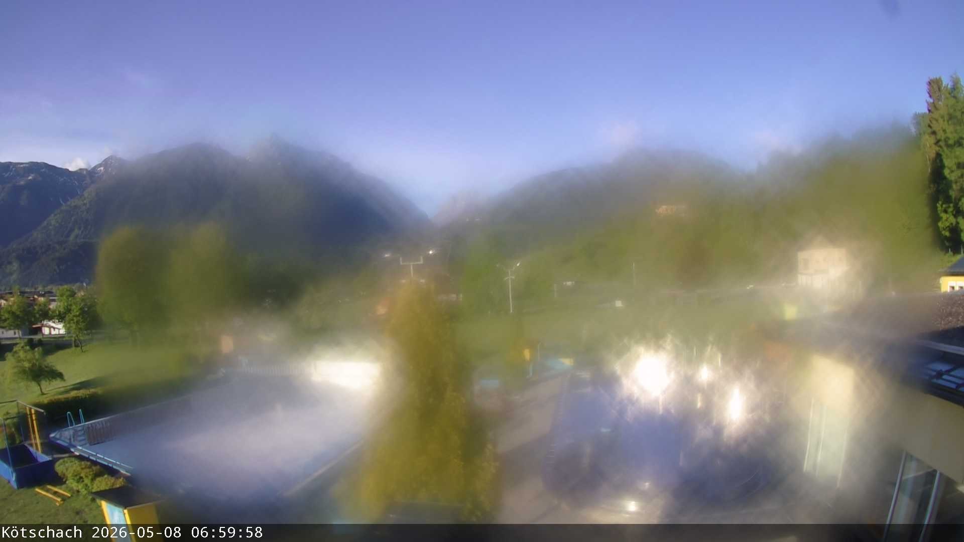 Archived image Webcam Kötschach - Aquarena