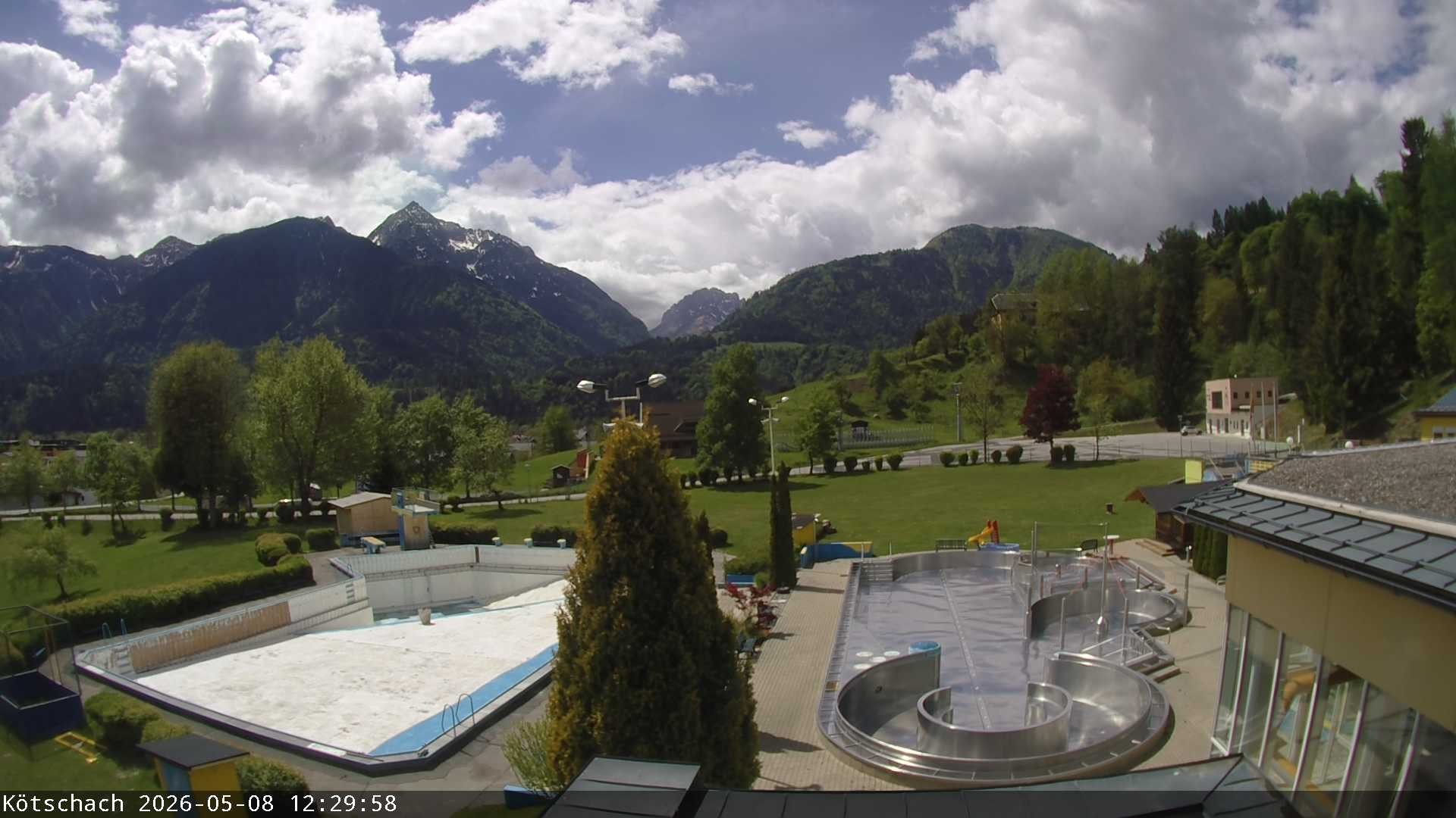 Archived image Webcam Kötschach - Aquarena