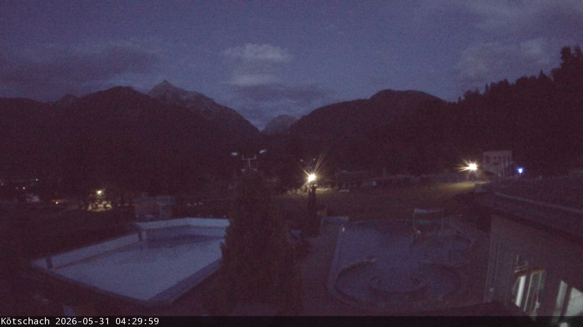 Archiv Foto Webcam Kötschach - Aquarena