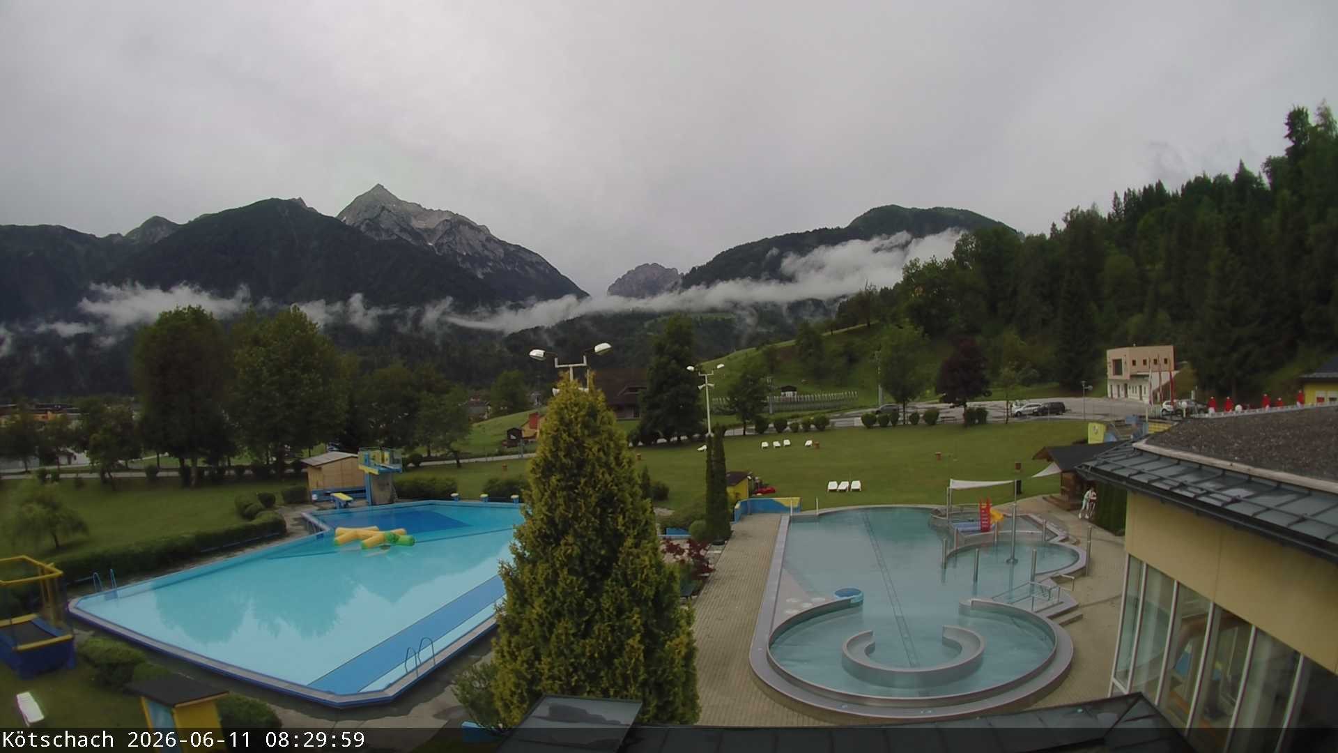 Archived image Webcam Kötschach - Aquarena