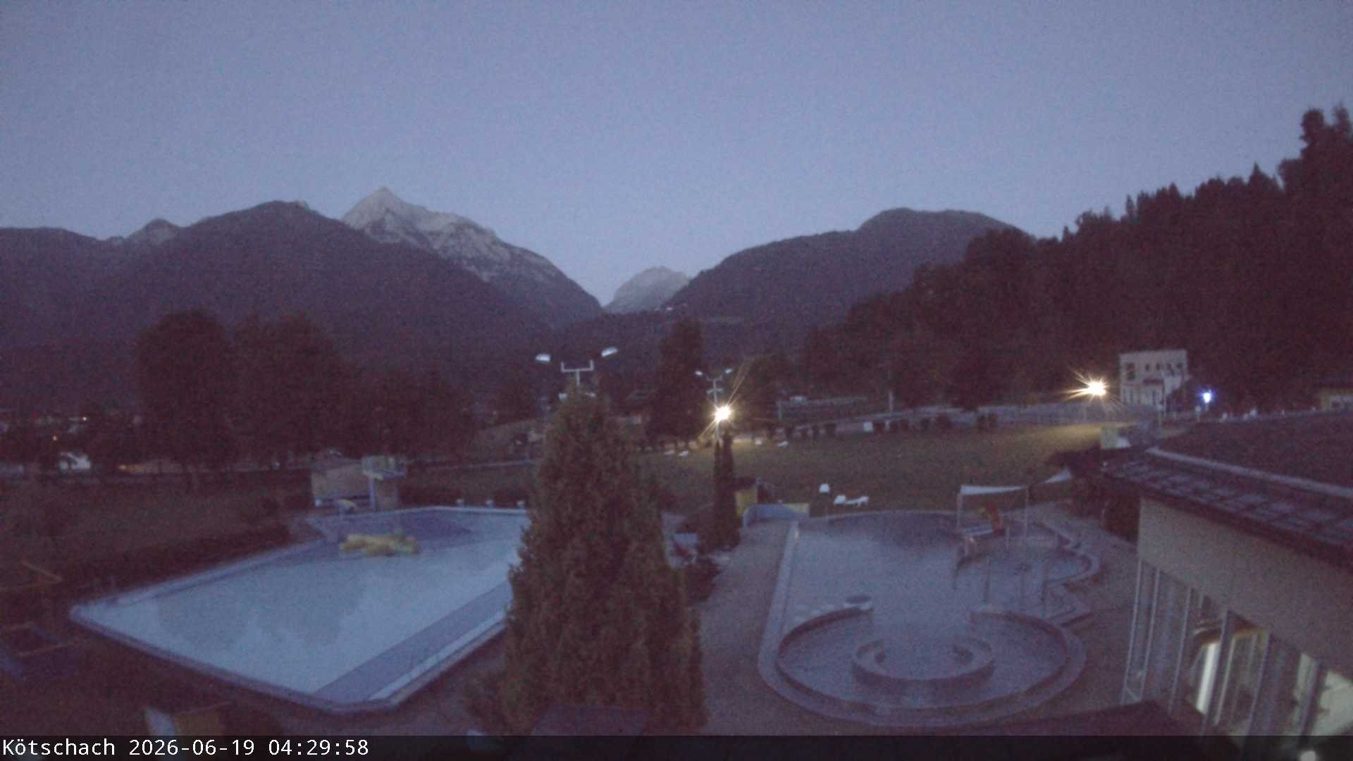 Archiv Foto Webcam Kötschach - Aquarena