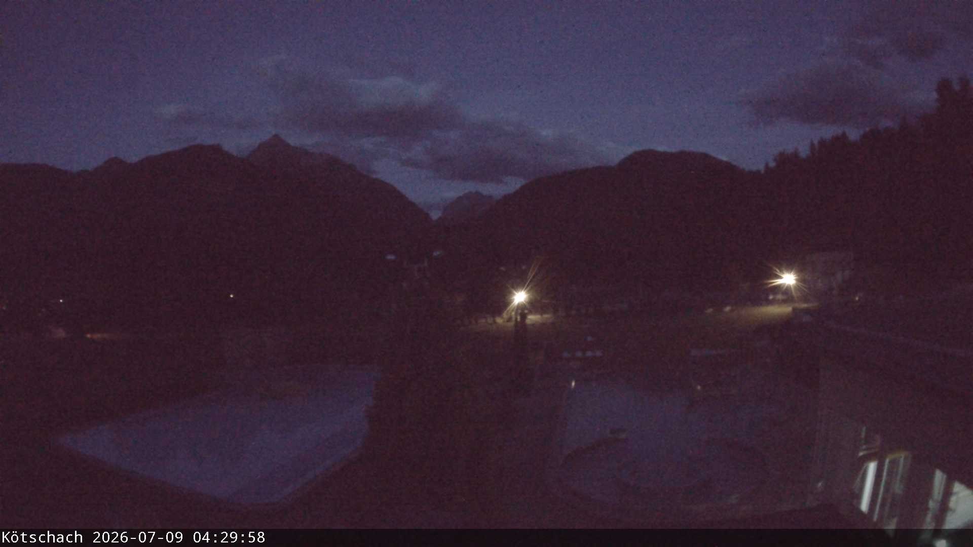 Archiv Foto Webcam Kötschach - Aquarena