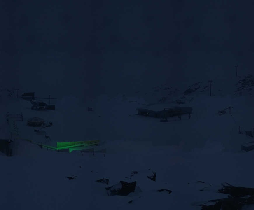 Archiv Foto Webcam Bergstation Gletscherexpress (Pitztaler Gletscher)