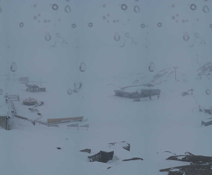 Archiv Foto Webcam Bergstation Gletscherexpress (Pitztaler Gletscher)