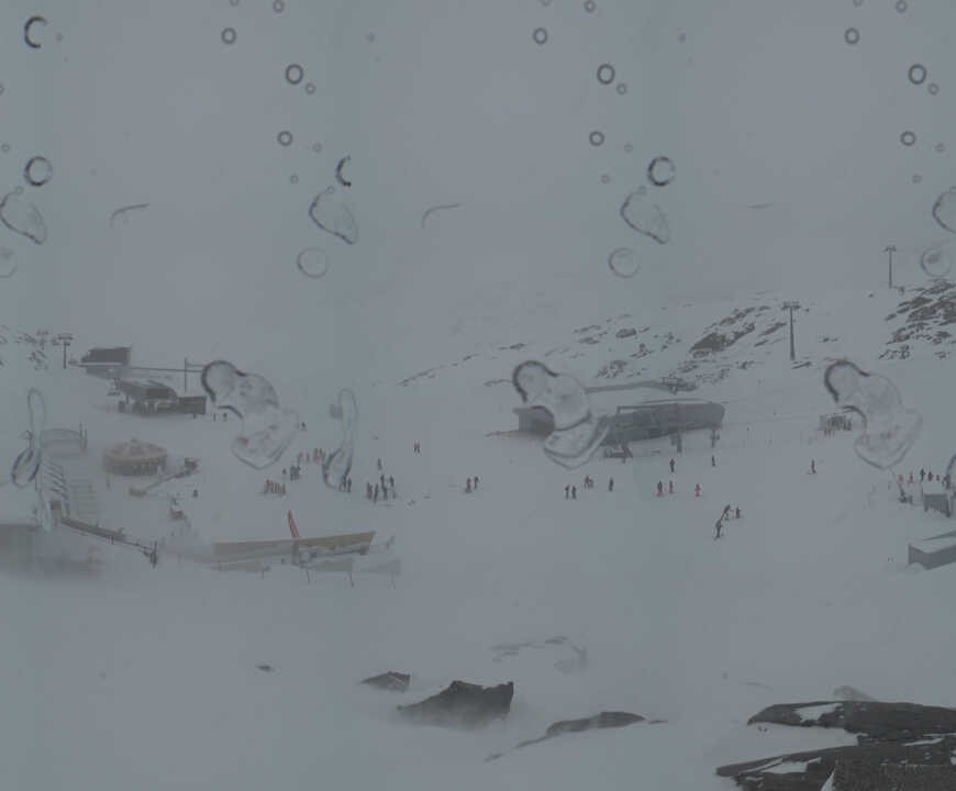 Archiv Foto Webcam Bergstation Gletscherexpress (Pitztaler Gletscher)