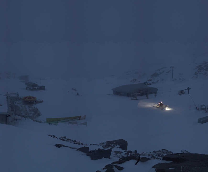 Archiv Foto Webcam Bergstation Gletscherexpress (Pitztaler Gletscher)