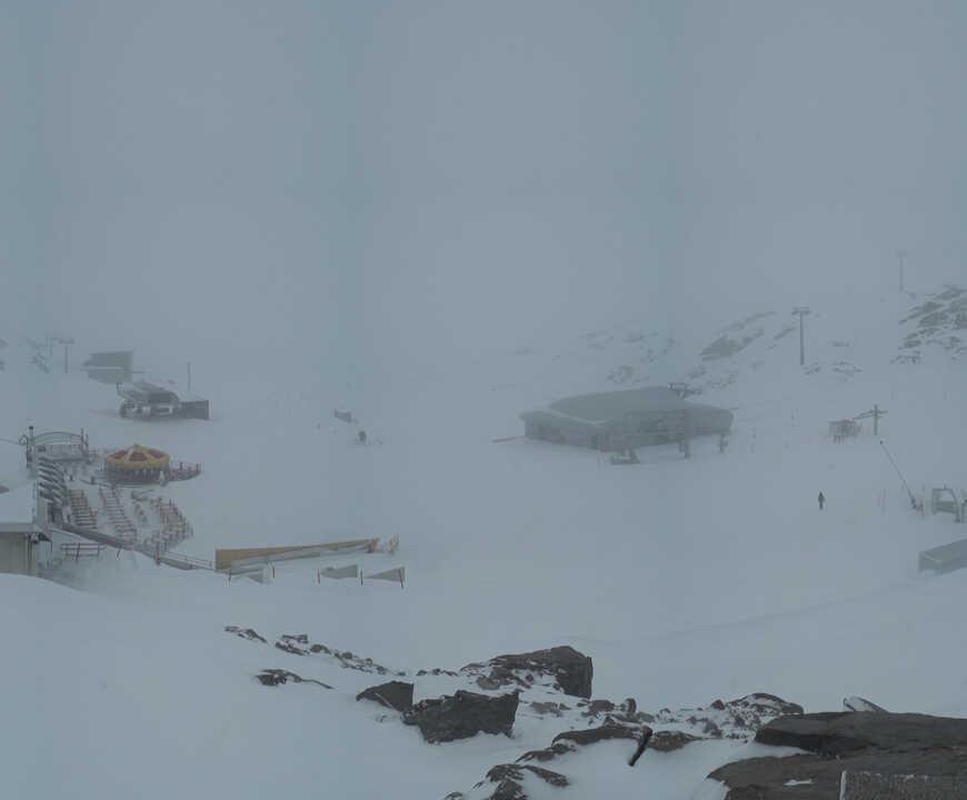 Archiv Foto Webcam Bergstation Gletscherexpress (Pitztaler Gletscher)