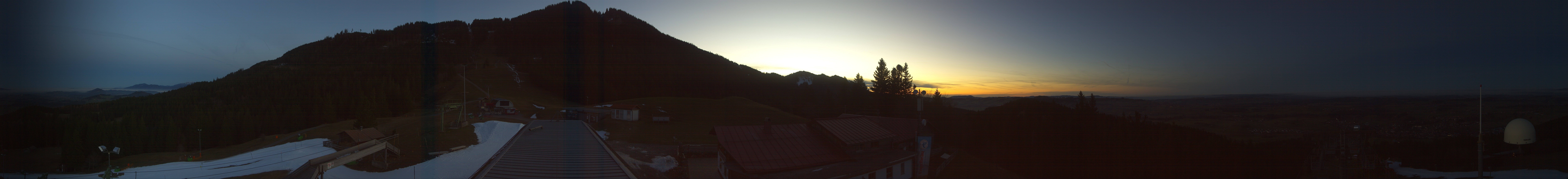 Archiv Foto Webcam Mittelstation Nesselwang