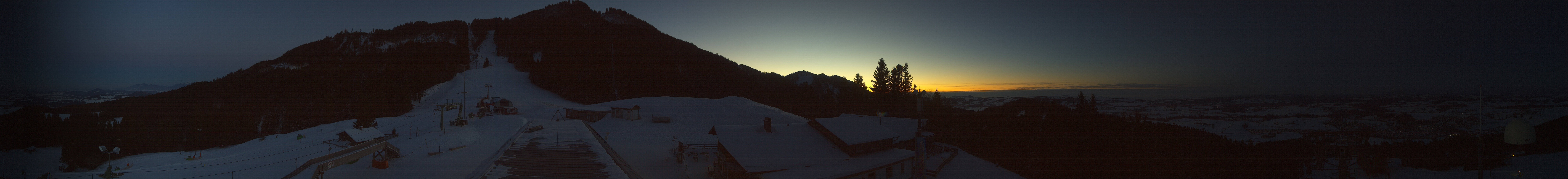 Archiv Foto Webcam Mittelstation Nesselwang