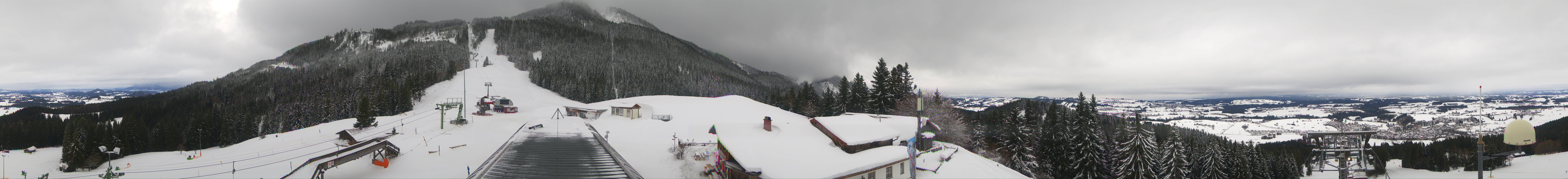 Archiv Foto Webcam Mittelstation Nesselwang