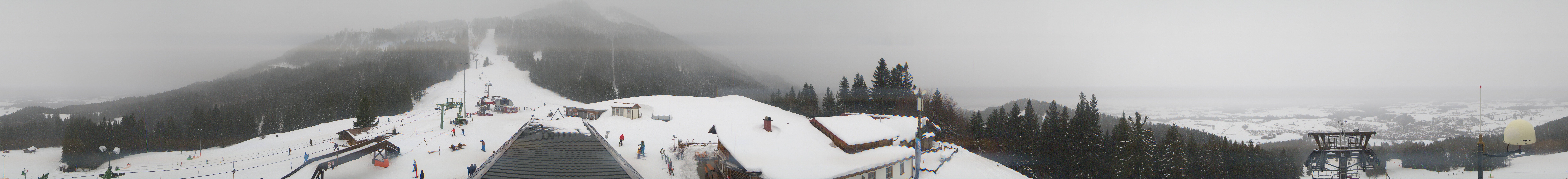 Archiv Foto Webcam Mittelstation Nesselwang