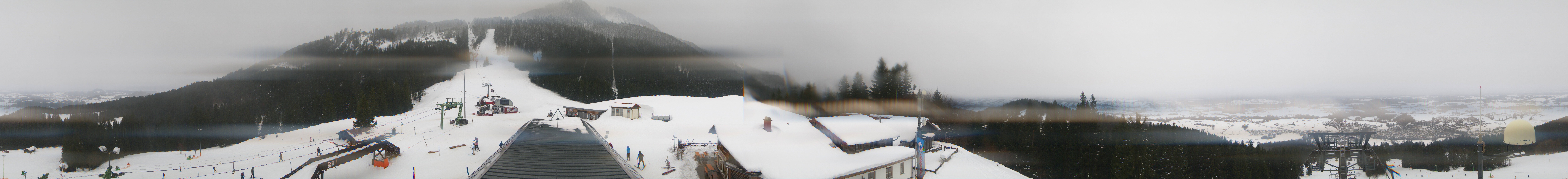 Archiv Foto Webcam Mittelstation Nesselwang