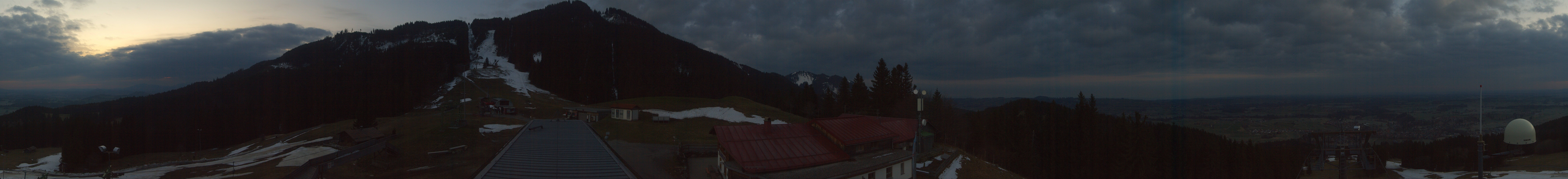 Archived image Webcam Middle station Nesselwang