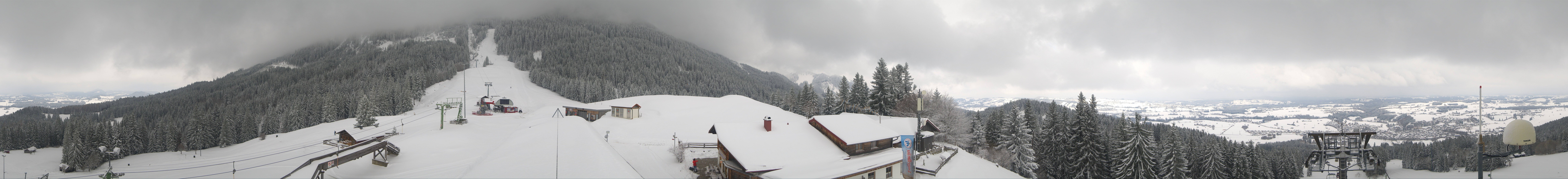 Archiv Foto Webcam Mittelstation Nesselwang