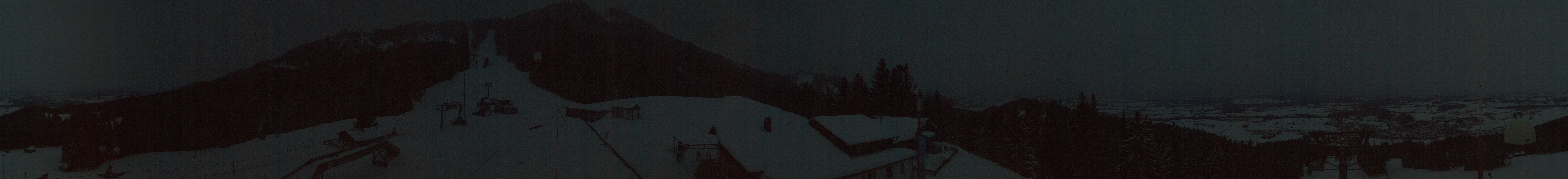 Archiv Foto Webcam Mittelstation Nesselwang