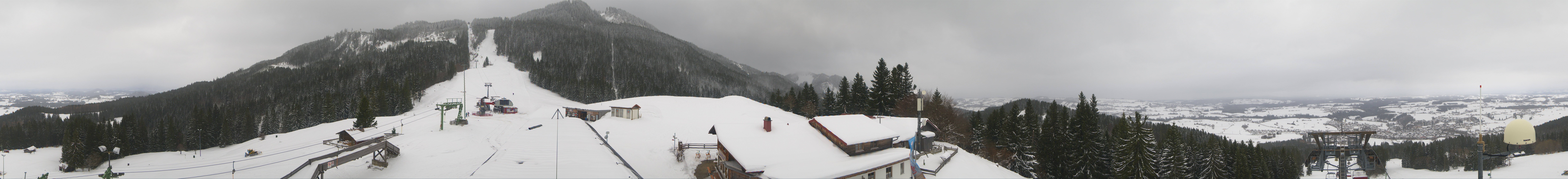 Archiv Foto Webcam Mittelstation Nesselwang