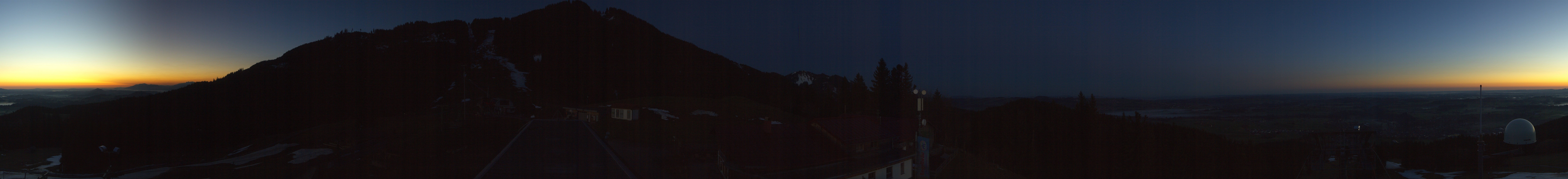 Archiv Foto Webcam Mittelstation Nesselwang