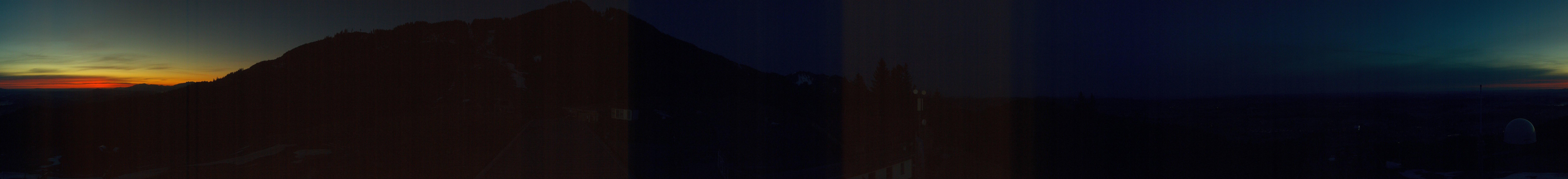 Archived image Webcam Middle station Nesselwang