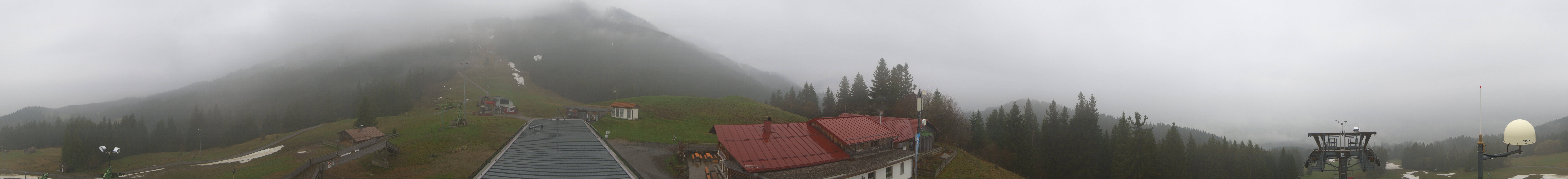 Archiv Foto Webcam Mittelstation Nesselwang